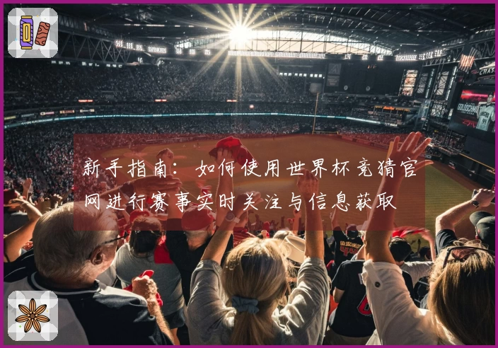 新手指南：如何使用世界杯竞猜官网进行赛事实时关注与信息获取
